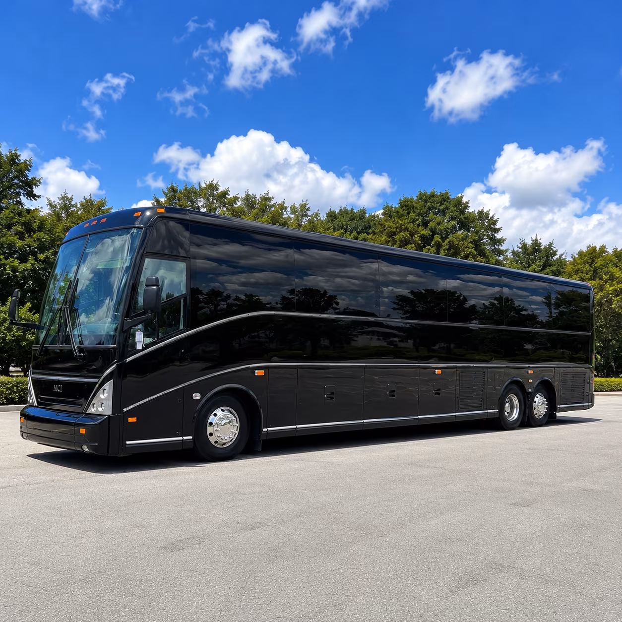 charter buses for large boca raton prom groups heading to broward